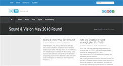 Desktop Screenshot of dctv.ie